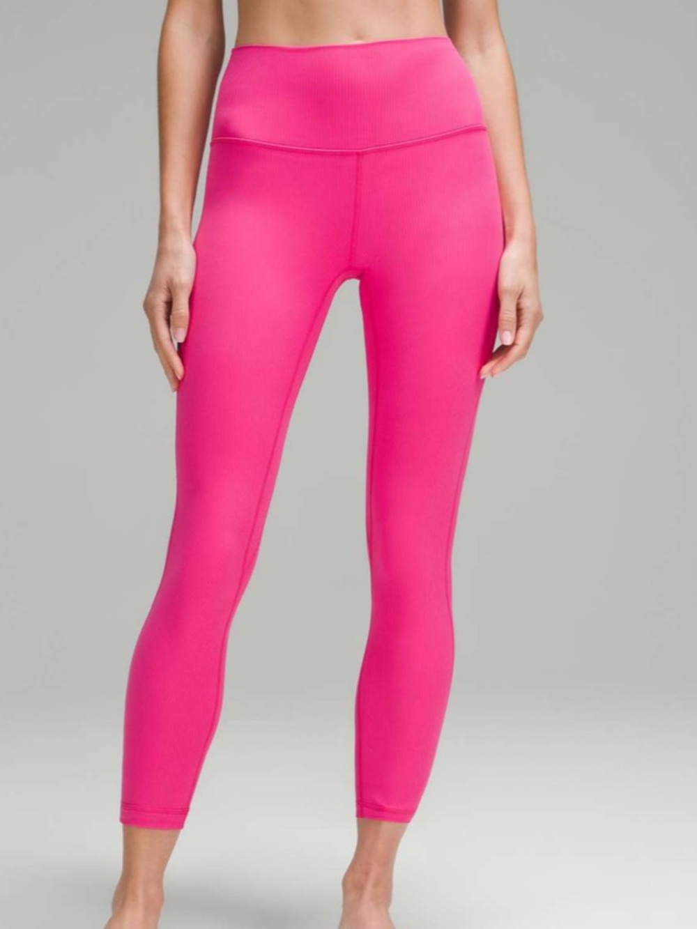 lululemon women’s align leggings 25” size 2 | sonic pink
